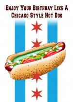 Chicago Style Hot Dog Birthday