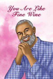 Mature Male Birthday Fine Wine